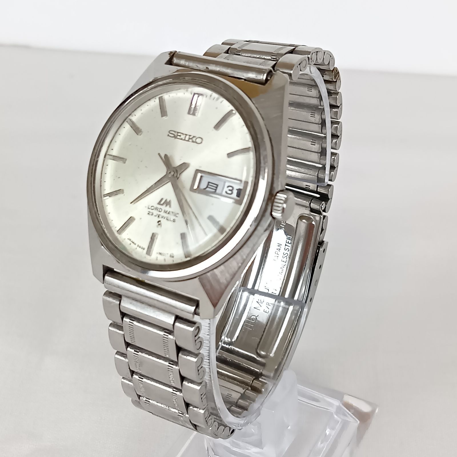 稼動品SEIKOセイコーLM23石JEWELS自動巻ゴールド5606-7000 SEIKO