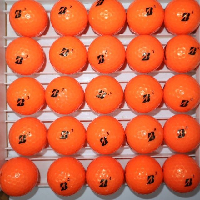 Aランク 25個 2021年モデル ブリヂストン エクストラソフト オレンジ