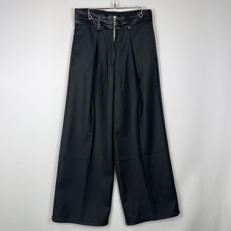【品】 ARGUECULTURE アーギューカルチャー HI WEST WIDE PANT C2440134 ハイウエスト ワイド パンツ ボトムス 【153-251127-yo-25-tei】