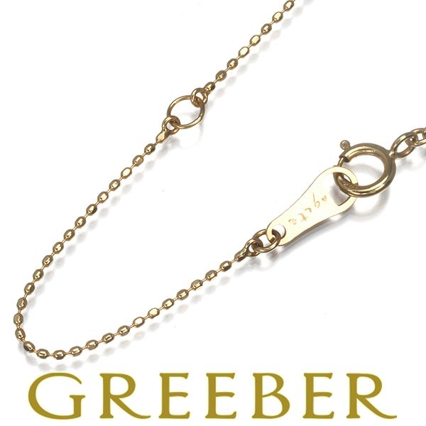 アガット チェーンネックレス カットボール 45cm K10YG #181376 - メルカリ