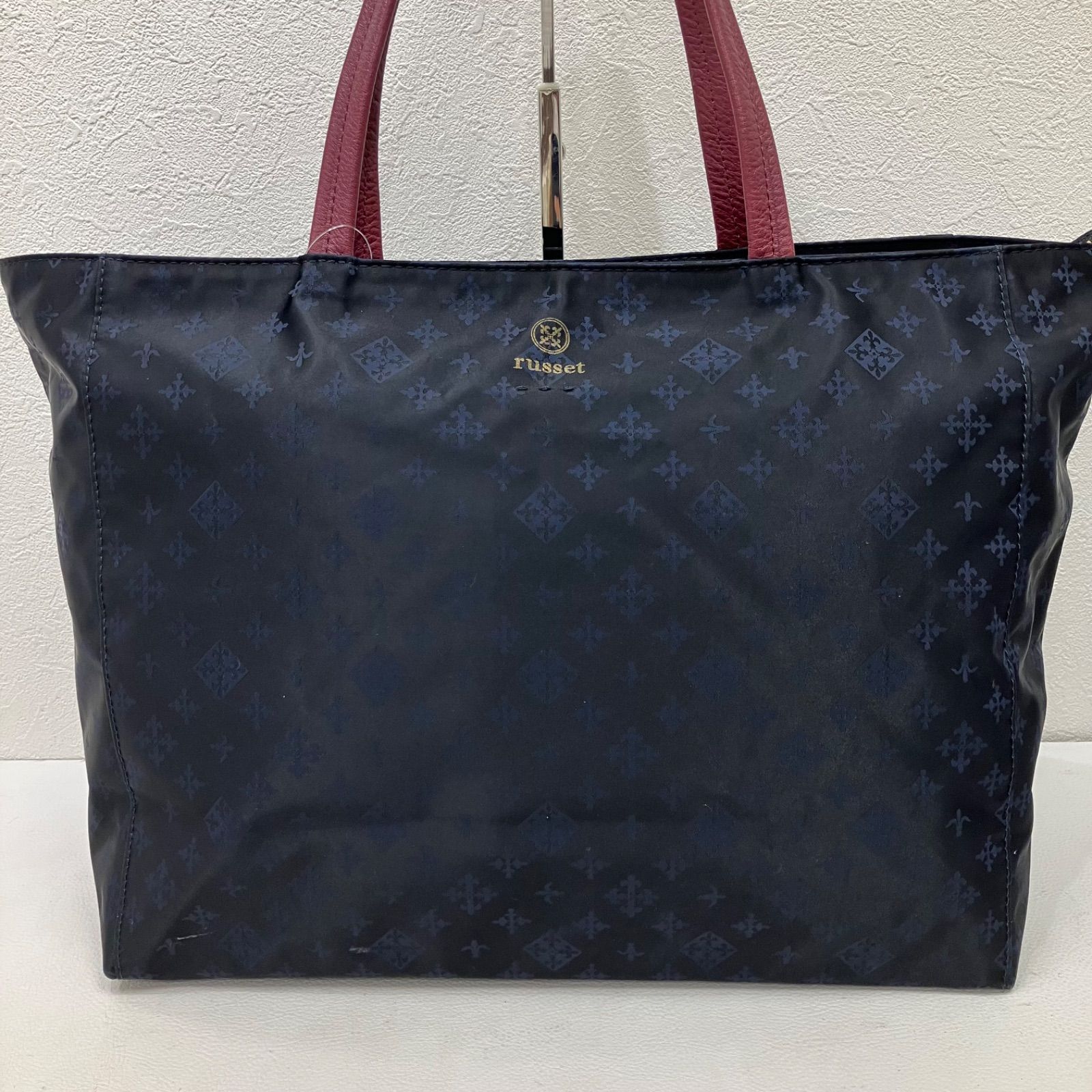 ☆ russet ラシット トートバッグ ネイビー 新品 ラシットrusset 