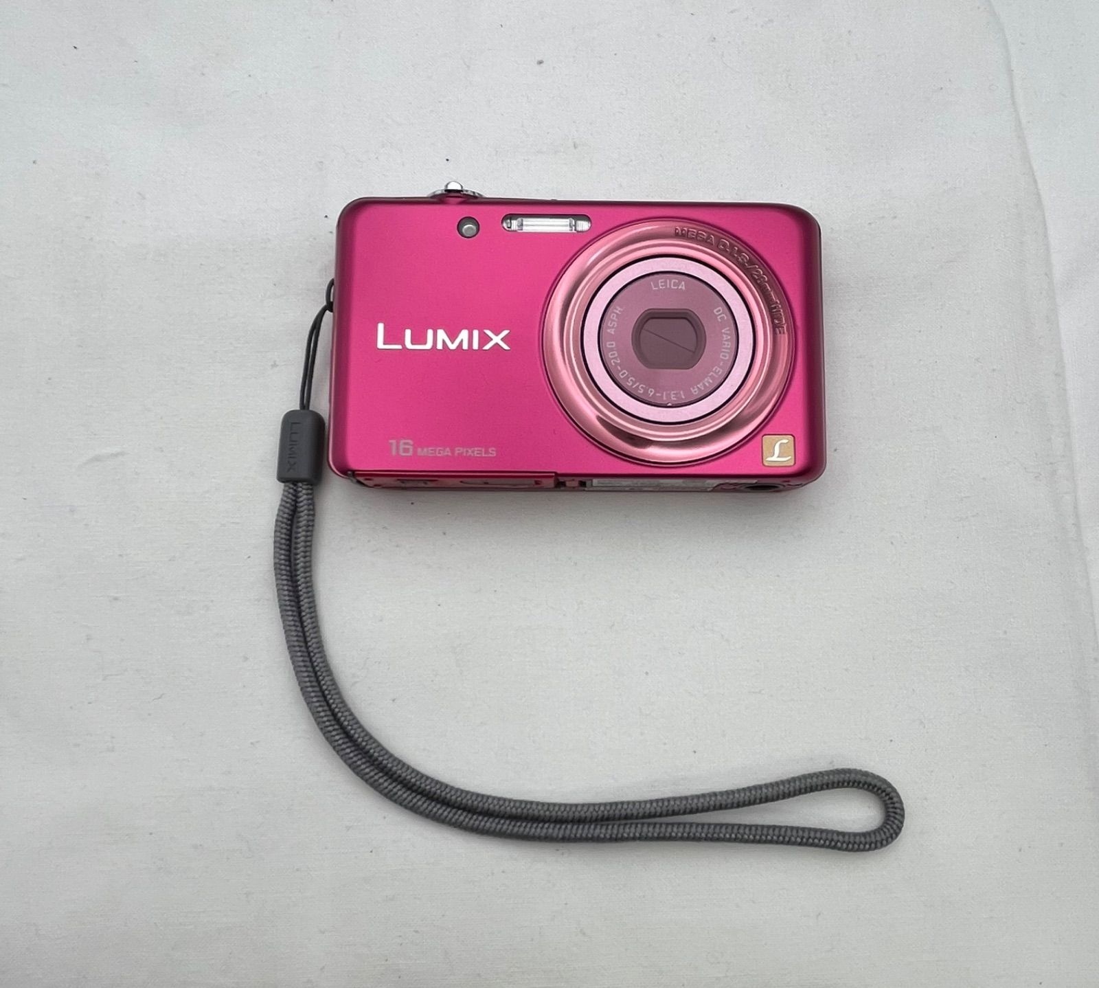 ▽Panasonic パナソニック FH7 LUMIX デジタルカメラ DMC-FH7 ピンク
