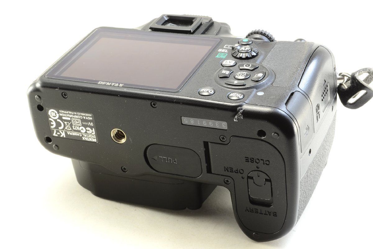 良品】PENTAX K-7 ボディ / SHOT 7088回 / 新品同充電器付 ストア 良品
