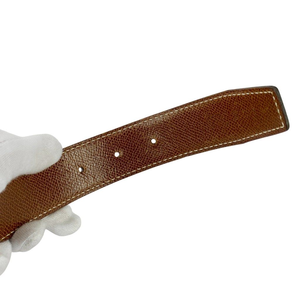 □中古□ エルメス コンスタンス Hバックル ベルト リバーシブル 70