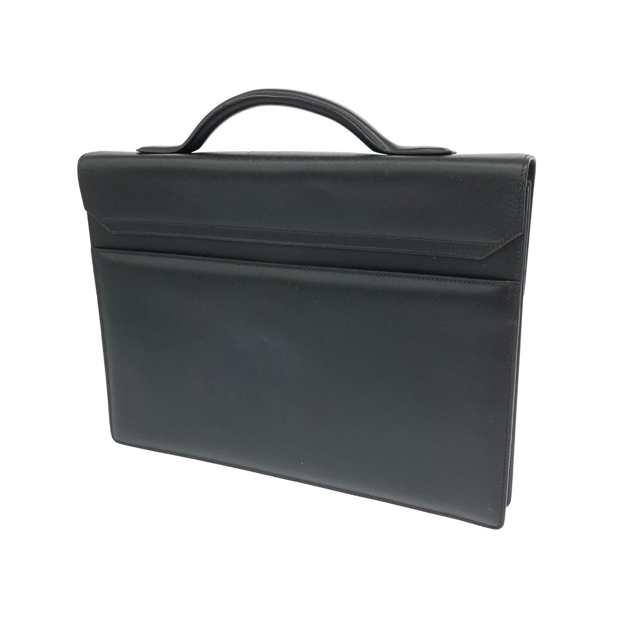 メガネちん❗️新品未使用 ❗️ダンヒル レザー ビジネスバッグ ブラック メガネちん❗️新品未使用 ❗️ダンヒル レザー ビジネスバッグ