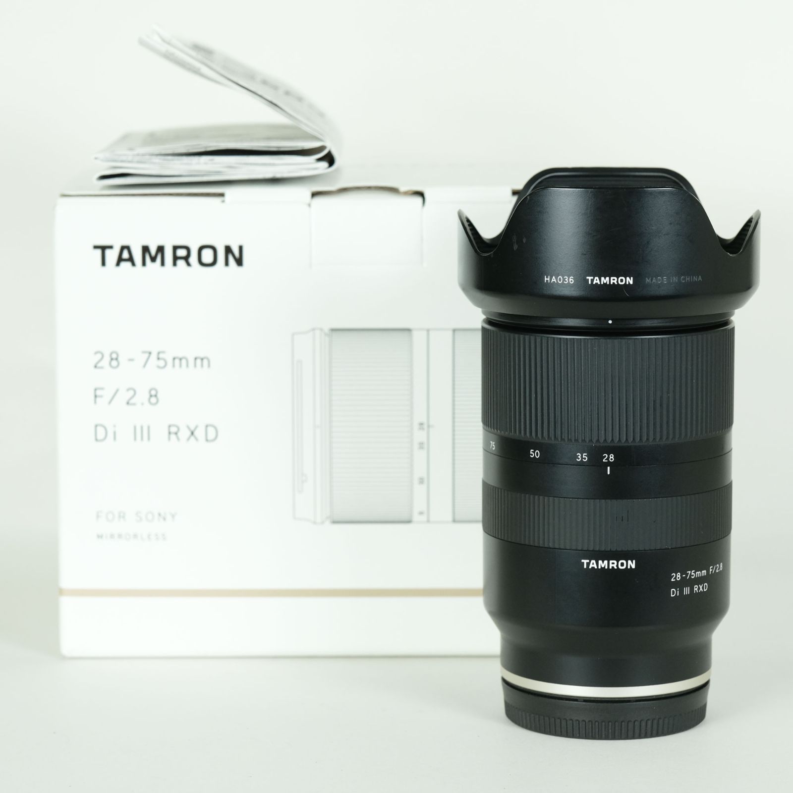 良品] TAMRON 28-75mm F/2.8 Di III RXD (Model A036) [ソニーE用