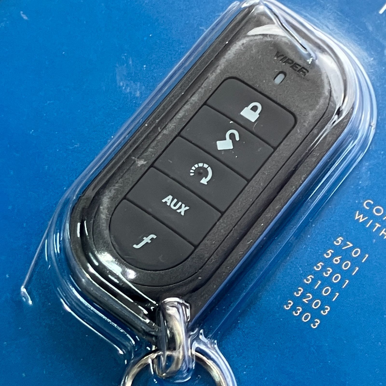 バイパー VIPER 7153 V 新7152 5ボタンリモコン カーセキュリティ 5601 5301 5101 3203 3303用