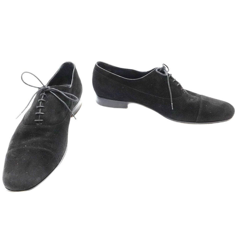 エルメス　デッキシューズ　ヴィンテージ HERMES エルメス デッキシューズ モノグラム ジャガード サイズ41 1/2