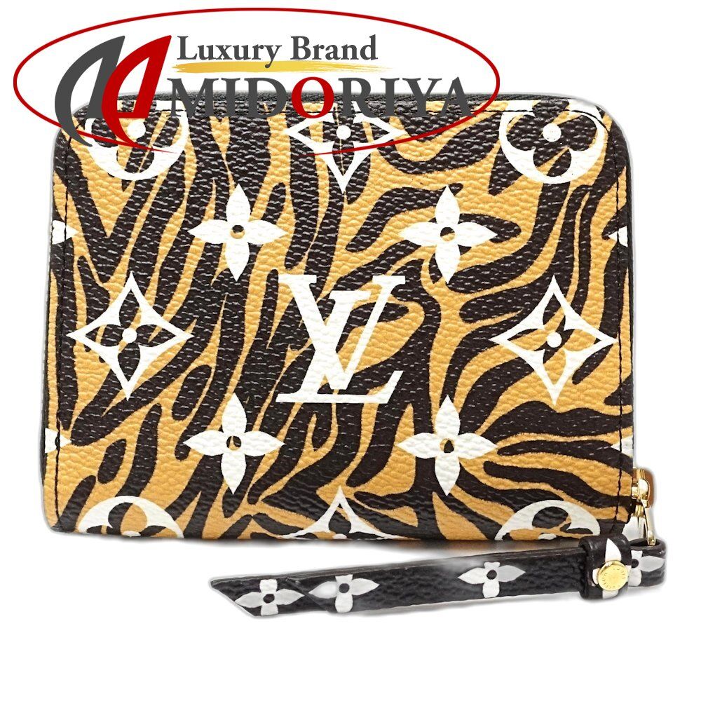 LOUIS VUITTON ルイヴィトン コインケース M 67878 ジッピーコインパース モノグラム ジャングル ブラック イエロー レディース 188619