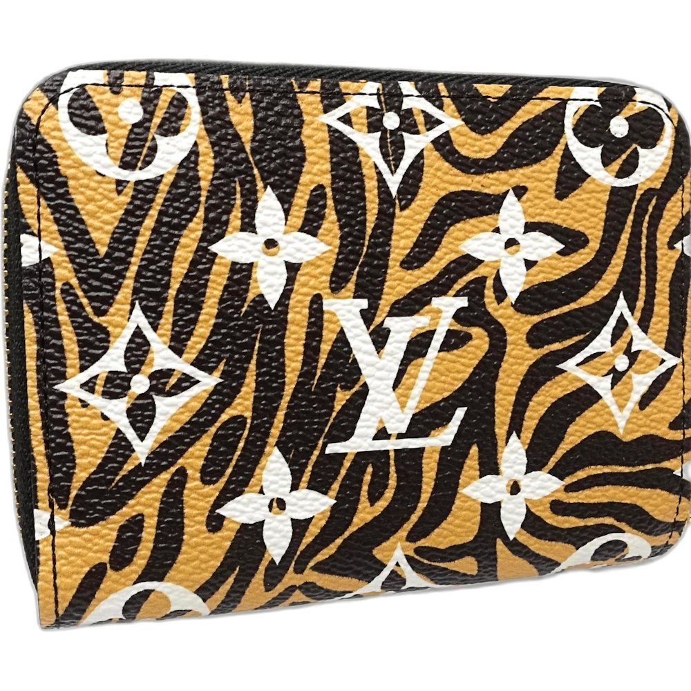 LOUIS VUITTON ルイヴィトン コインケース M 67878 ジッピーコインパース モノグラム ジャングル ブラック イエロー レディース |188619