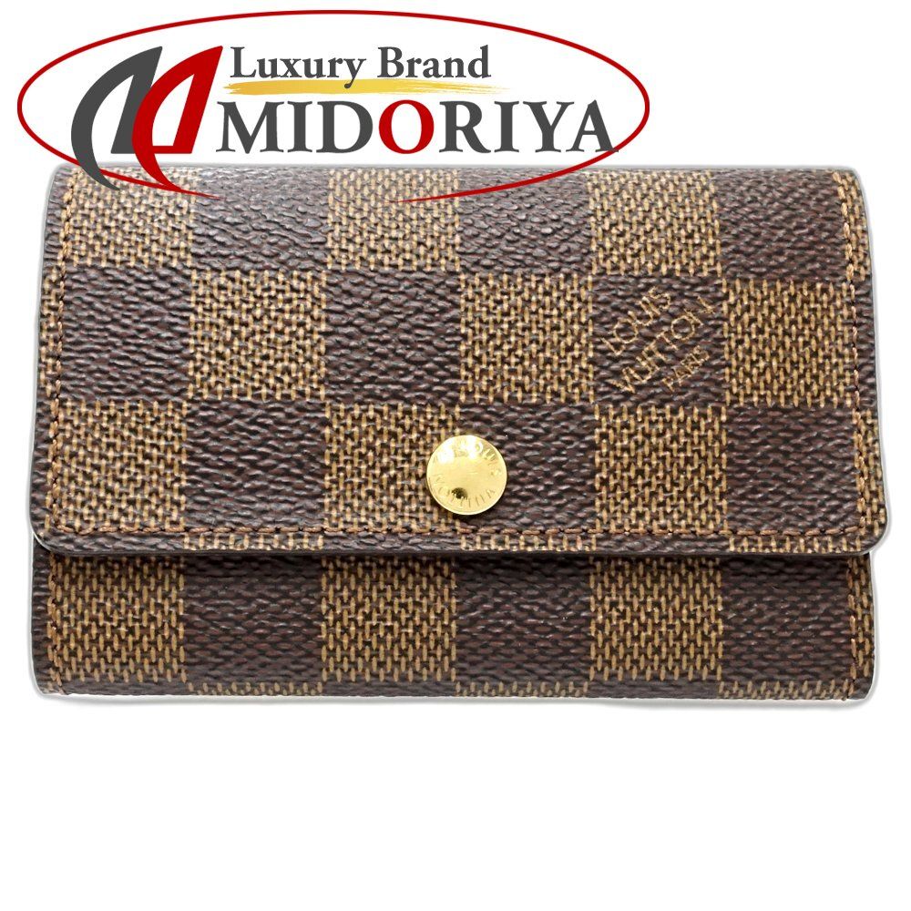 LOUIS VUITTON ルイヴィトン ダミエ キーケース ミュルティクレ6 N 62630 エベヌ レディース|188620