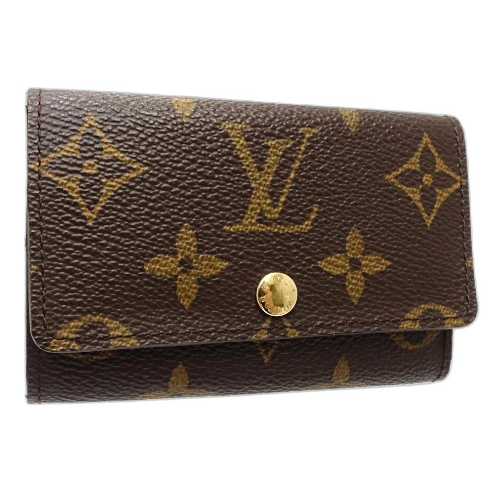 LOUIS VUITTON ルイヴィトン モノグラム キーケース ミュルティクレ6 M 62630 ブラウン レディース|188621