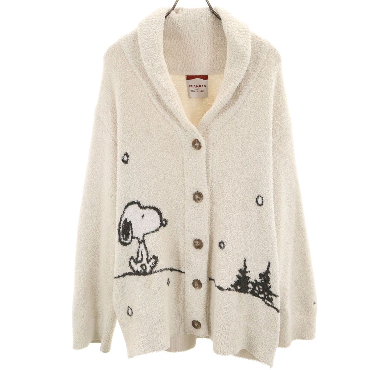 gelato pique ジェラートピケ SNOOPY スヌーピー コラボ 長袖 パネル