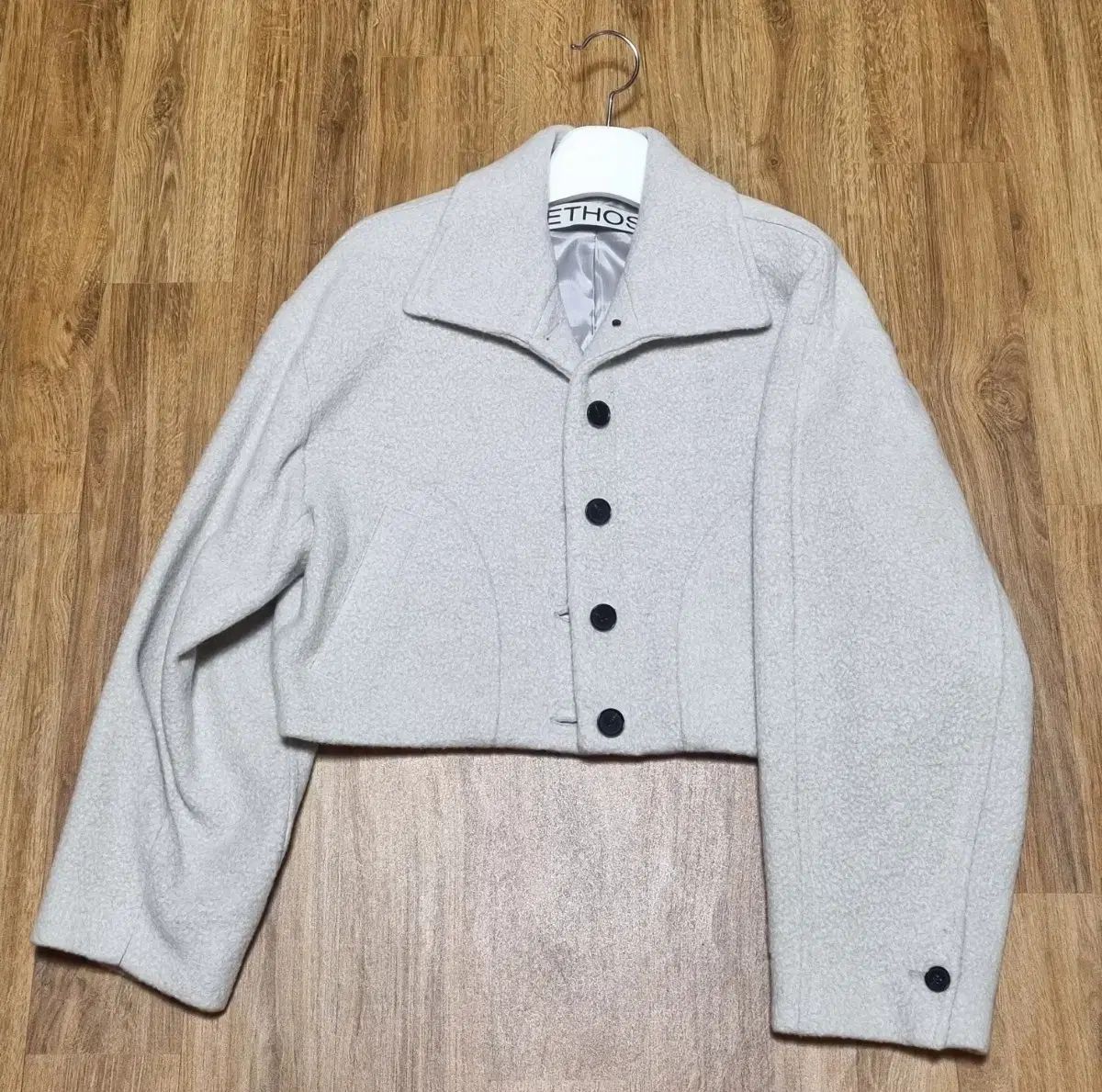 エートス クロップド ウールジャケット