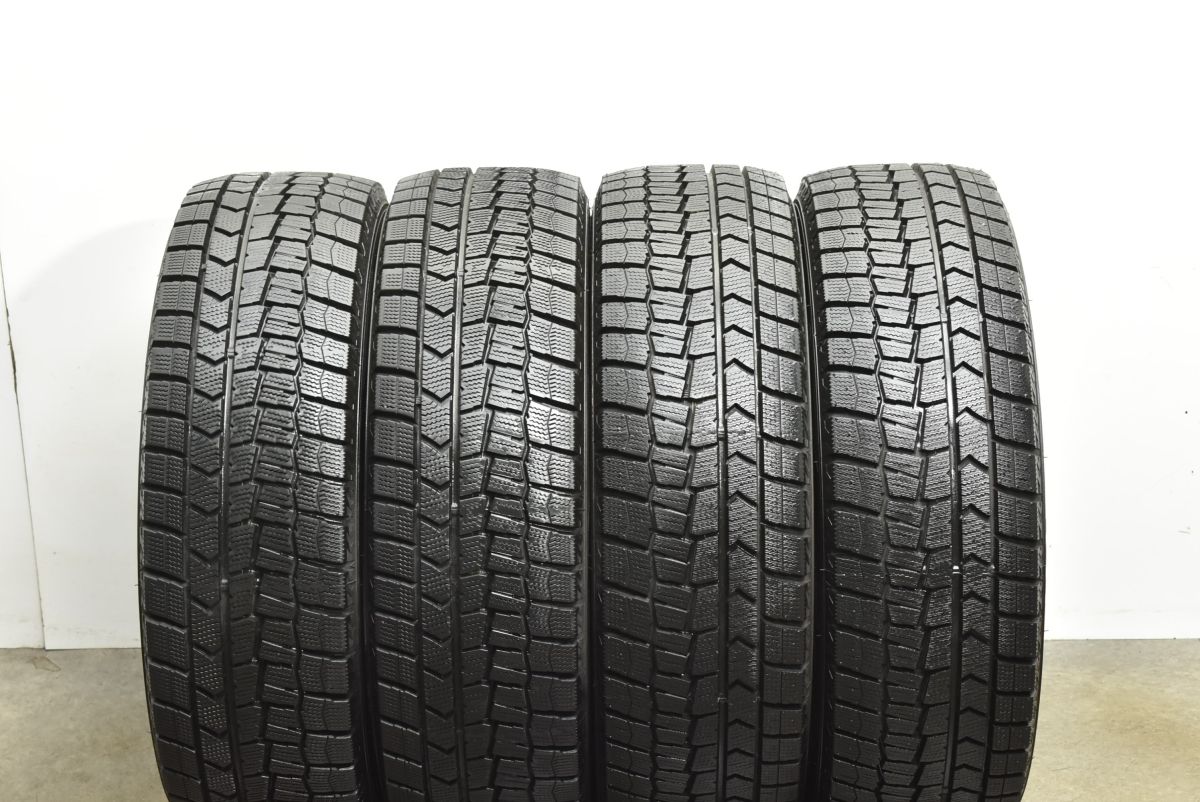 24年製造 バリ溝】ダンロップ ウィンターマックスWM02 195/60R16 4本