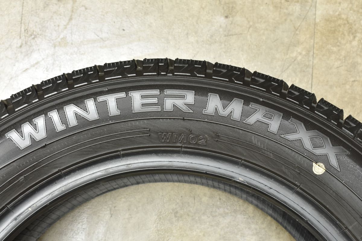 24年製造 バリ溝】ダンロップ ウィンターマックスWM02 195/60R16 4本