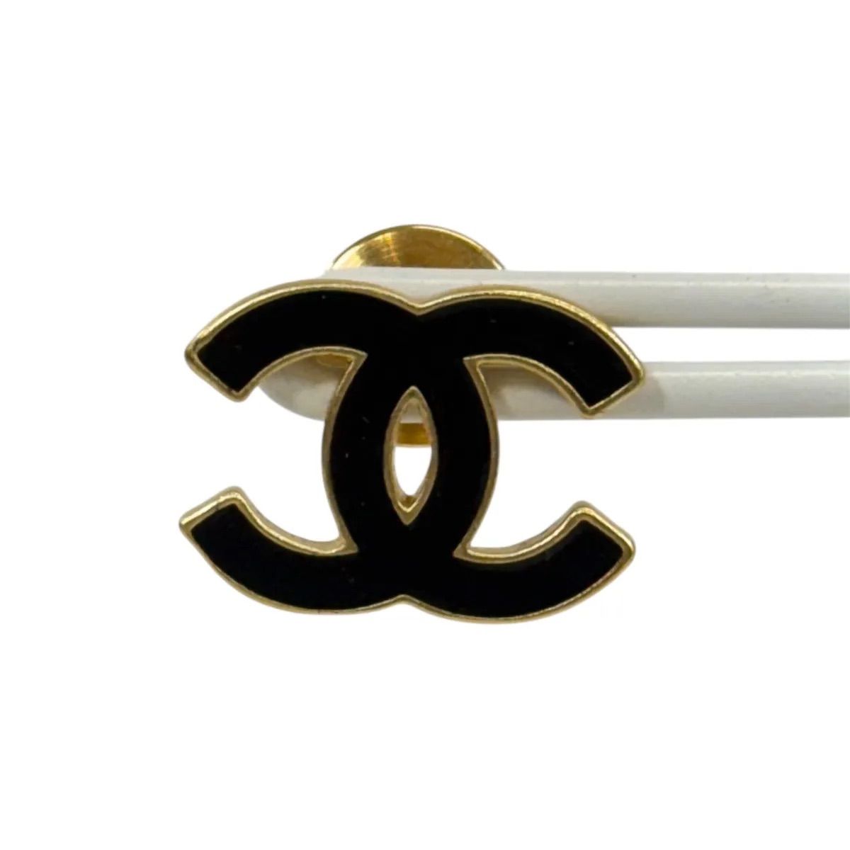 希少品・美品】CHANEL シャネル ココマーク エナメル ピン ブローチ