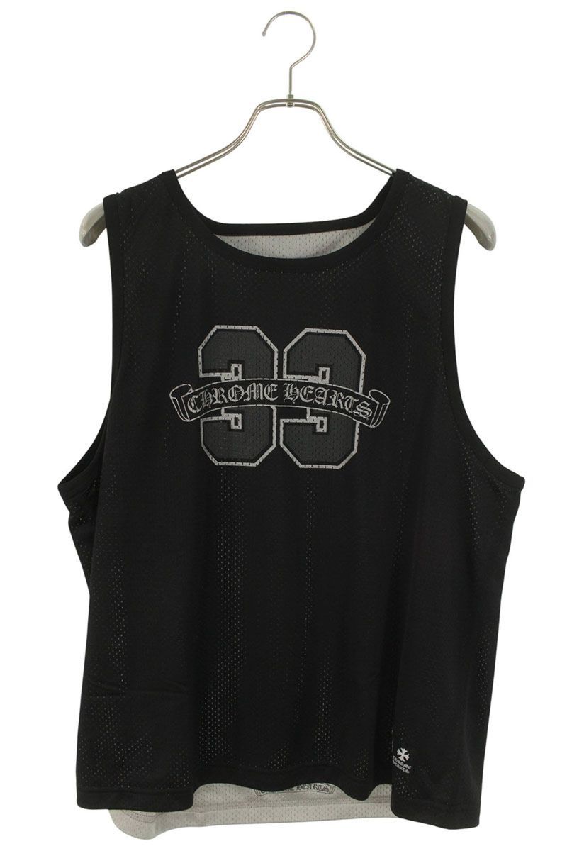 クロムハーツ MESH WARM UP JERSEY リバーシブルCHロゴプリント