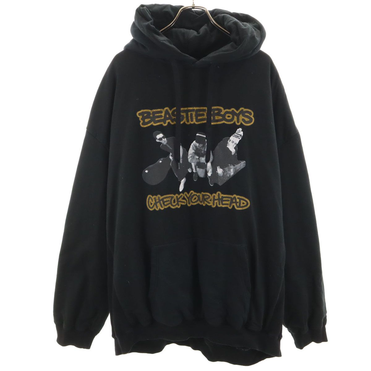 BEASTIE BOYS ナノユニバース 西川ダウン コラボ パーカー ブラック nano universe ナノユニバース 西川ダウン コラボ 長袖 ダウン