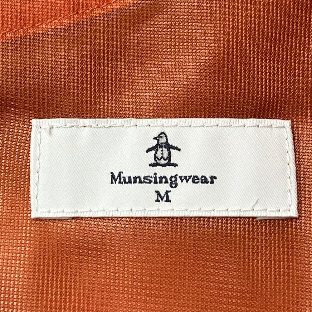 サイズ：M MUNSING WEAR マンシングウェア ストレッチパンツ オレンジ