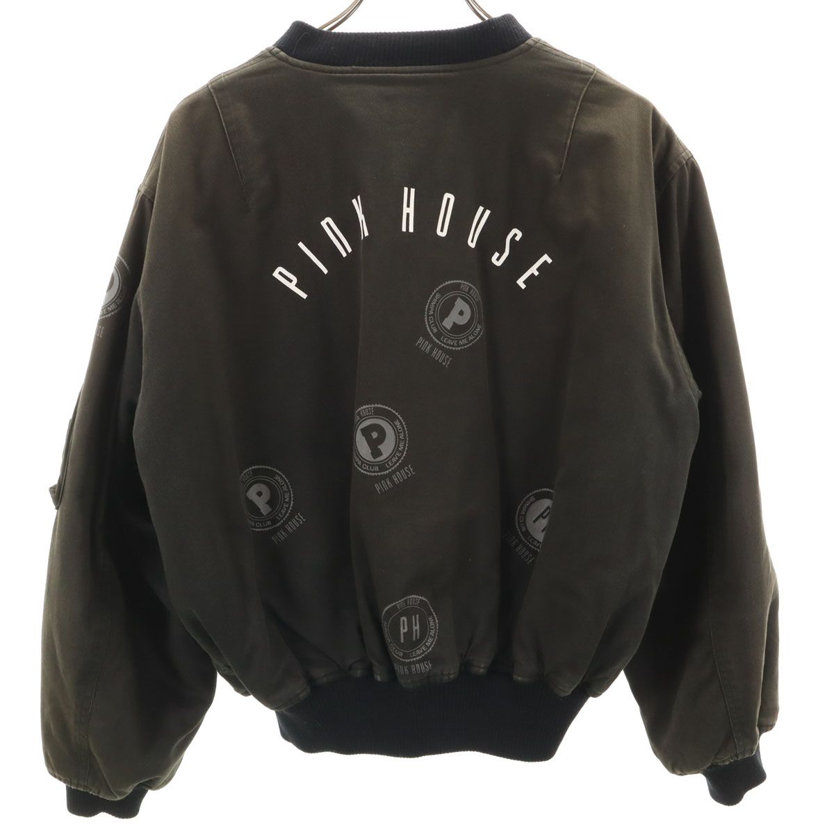 PINK HOUSE ピンクハウス MA-1 ブルゾン ブラック レディース PINK HOUSE ピンクハウス MA-1 ブルゾン ブラック レディース ショップ