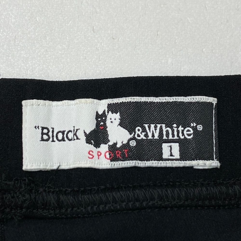 サイズ：1 BLACKu0026WHITE ブラックアンドホワイト  ストレッチスカート  ブラック系 [240101576498] ゴルフウェア レディース ストスト