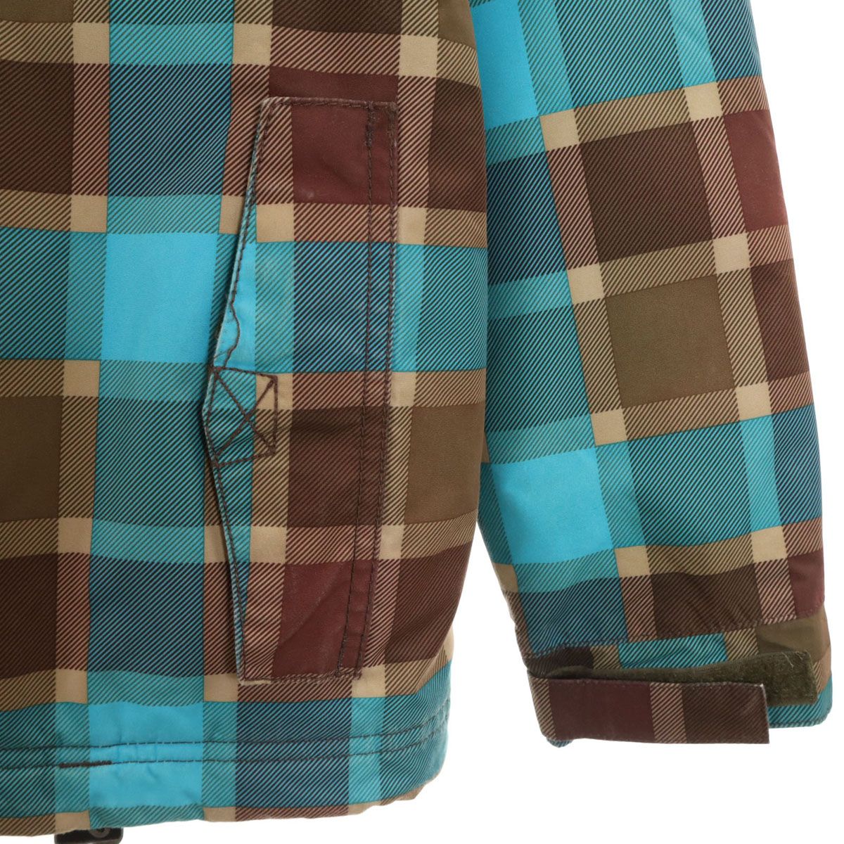 BURTON バートン チェック柄 スノーボード ウェア 上下 セットアップ L