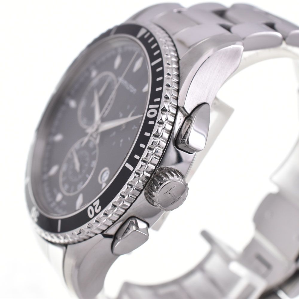 ハミルトン HAMILTON H375120 ジャズマスター シービュークロノ デイト