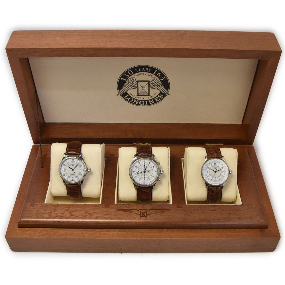 メンズ ロンジン LONGINES L2.613.4/L2.614.4/L615.4 ロンジン130周年