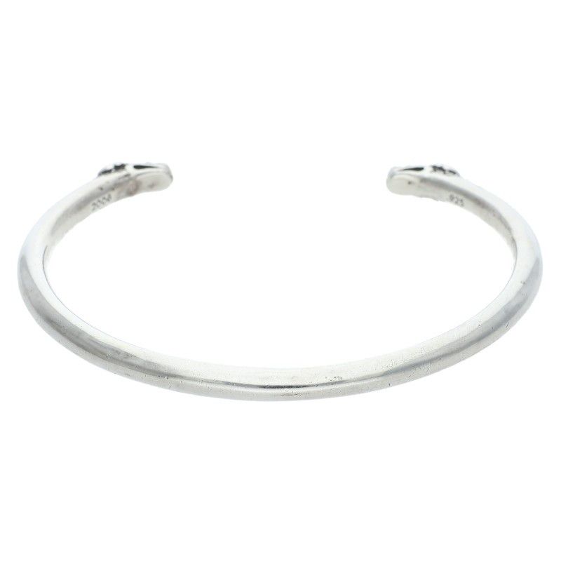 クロムハーツ BANGLE DOUBLE DOG PAVE DIA/ダブルドッグ PAVEダイヤ