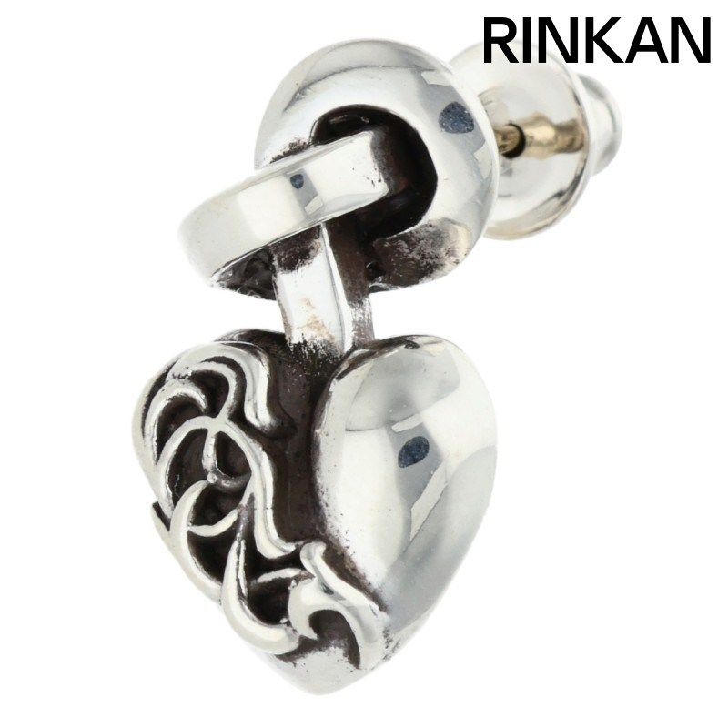 クロムハーツ I HEART YOU KNOT|アイハートユーノット シルバーピアス メンズ