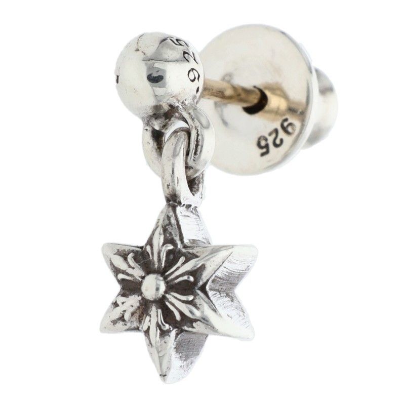 クロムハーツ TNY STR DRP 1/タイニースタードロップ シルバーピアス