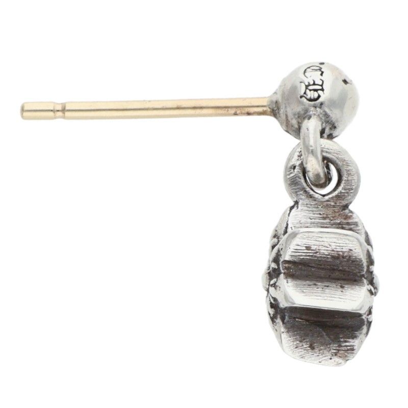 確実正規品　クロムハーツ TNY STR DRP 1/タイニースタードロップ クロムハーツ TNY STR DRP 1/タイニースタードロップ シルバーピアス