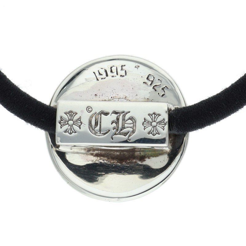 クロムハーツ HAIRBAND/クロスボールボタンヘアゴム シルバーコンチョ