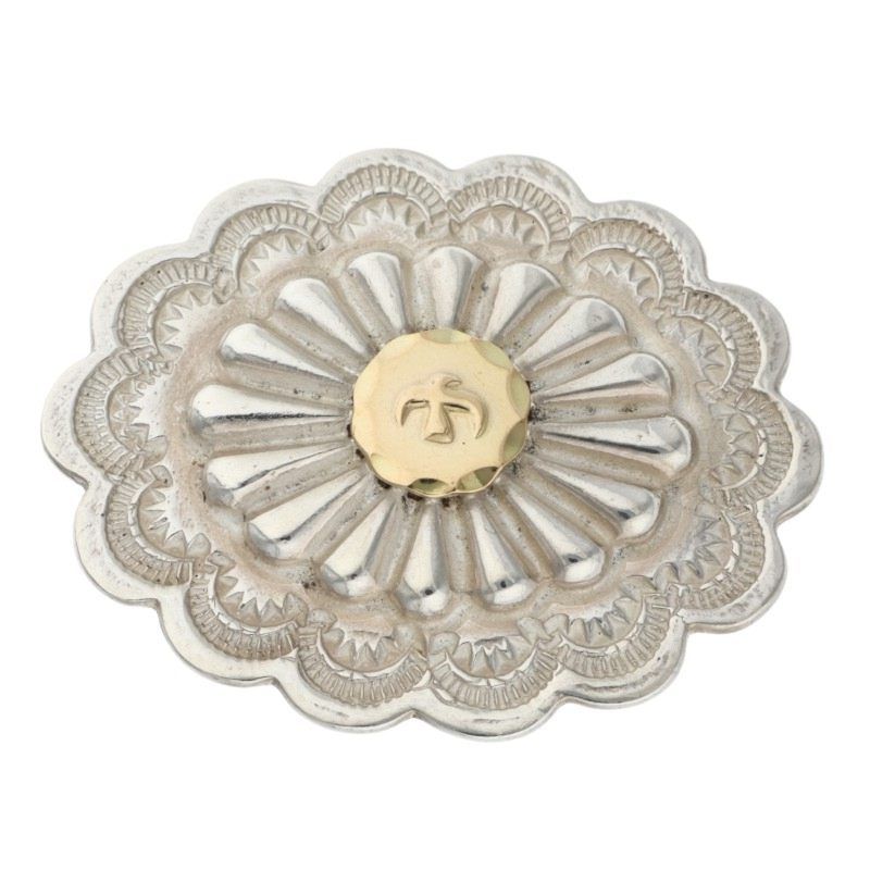 ゴローズgoro'sフラワーコンチョ横 ゴローズ goro's [OLD]K18付フラワーコンチョ(横)※雰囲気抜群※巾着用