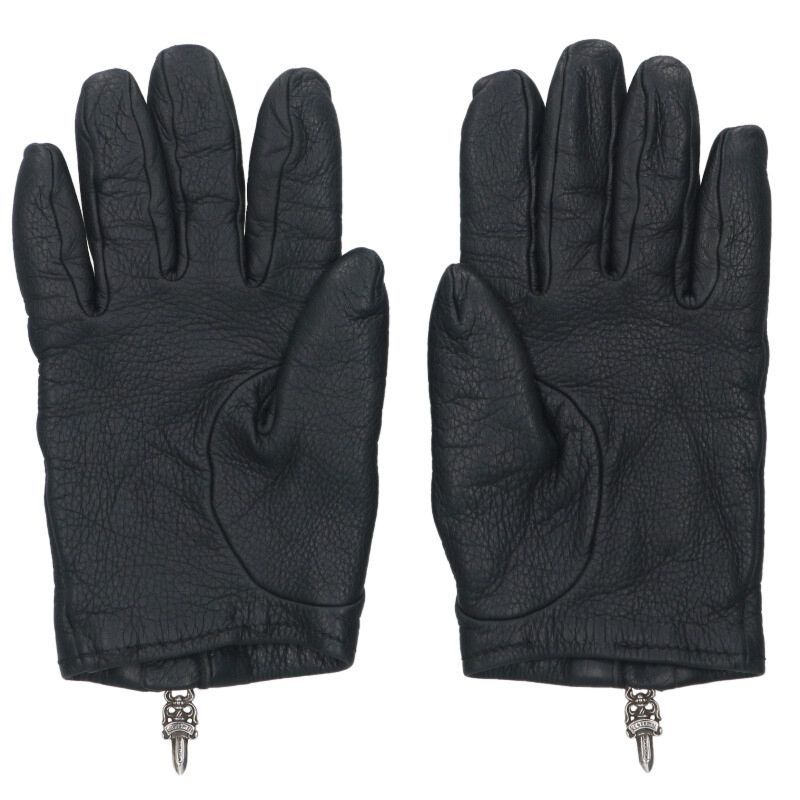 クロムハーツ DGR ZIP GROVE/ダガージップグローブ レザーグローブ手袋