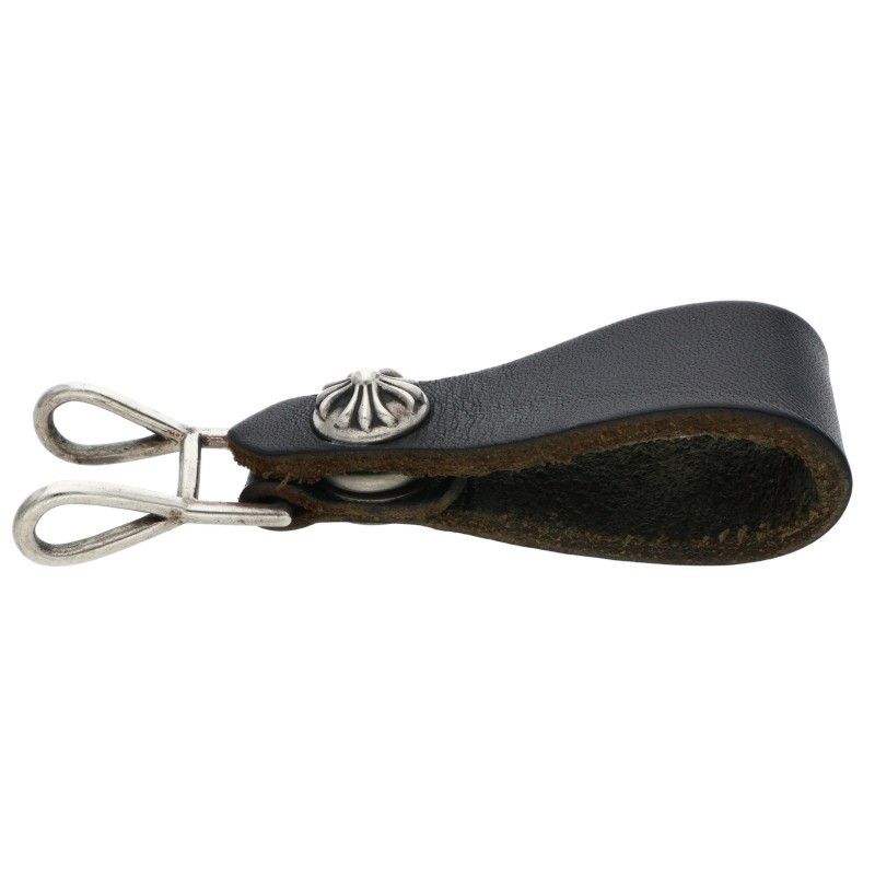 クロムハーツ BELT LOOP クロスボールボタンレザーベルトループ メンズ