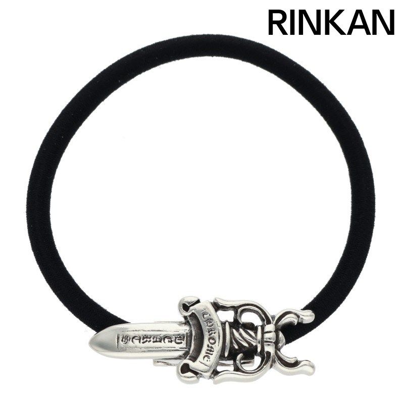 クロムハーツ HAIRBAND/ダガーボタンヘアゴム シルバーコンチョ メンズ