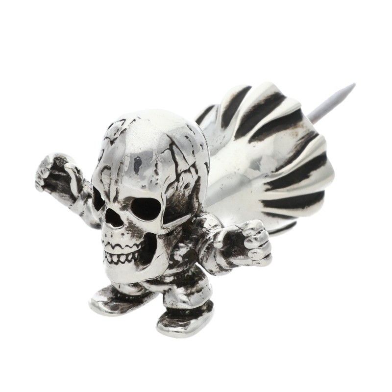 クロムハーツ FOTI PUSH PIN フォティプッシュピン フォティハリスティータシルバーピン メンズ