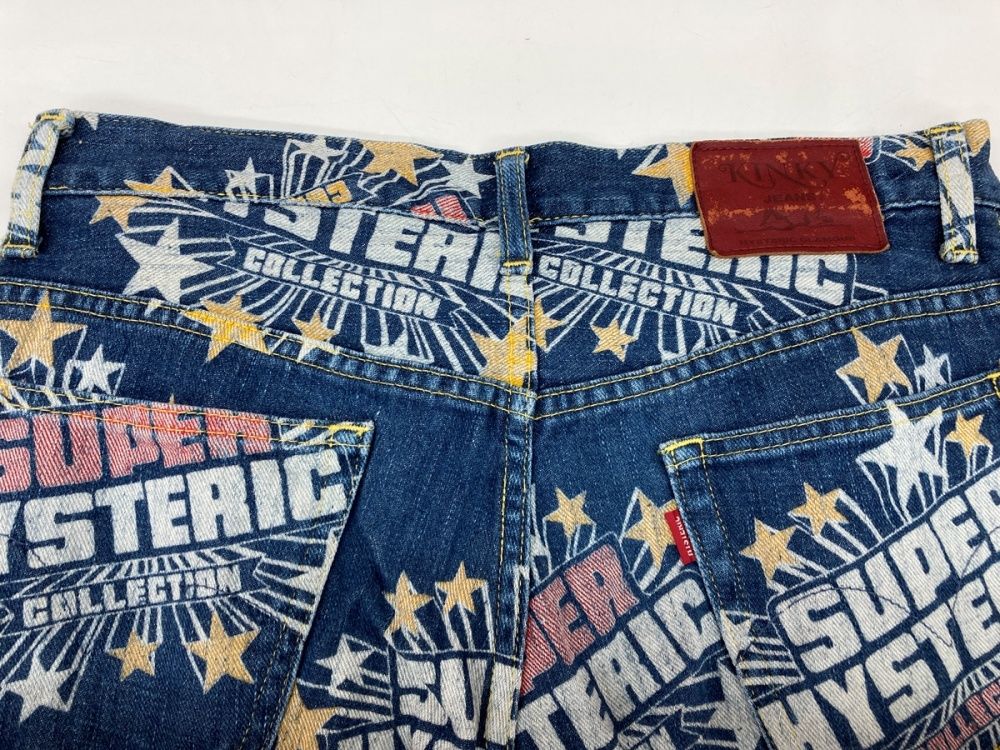 ヒステリックグラマー HYSTERIC GLAMOUR 初期タグ KINKY JEANS