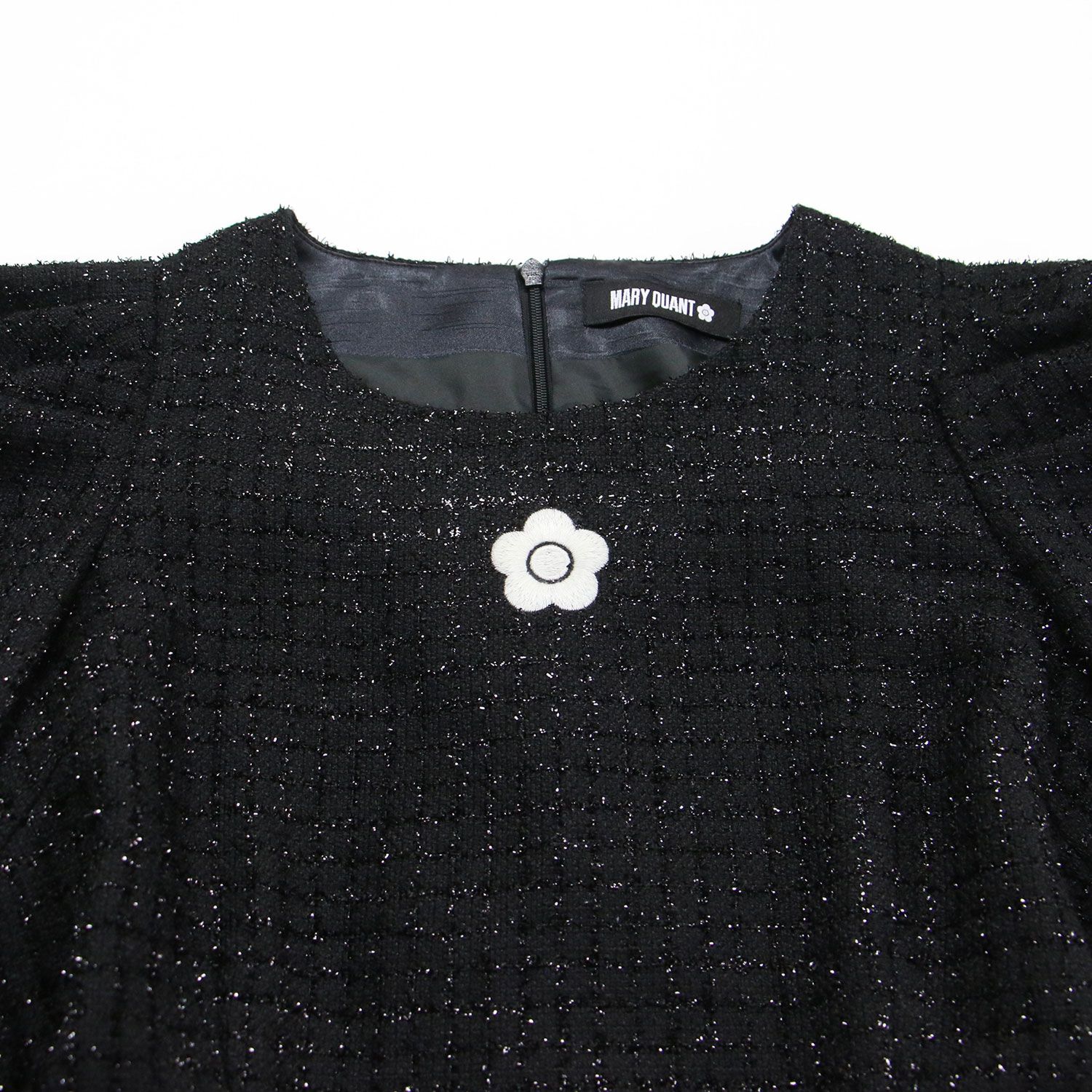 美品】MARY QUANT マリークヮント ワンピース ブラック 黒 サイズ:38(M