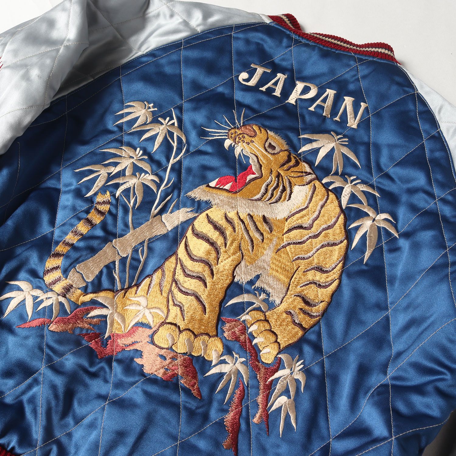 Tailor TOYO テーラー東洋 スカジャン ブラウン ブルー サイズ:M