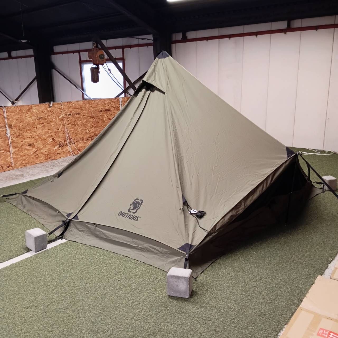 OneTigris(ワンティグリス) コニファー T/C チムニーテント(アーミー