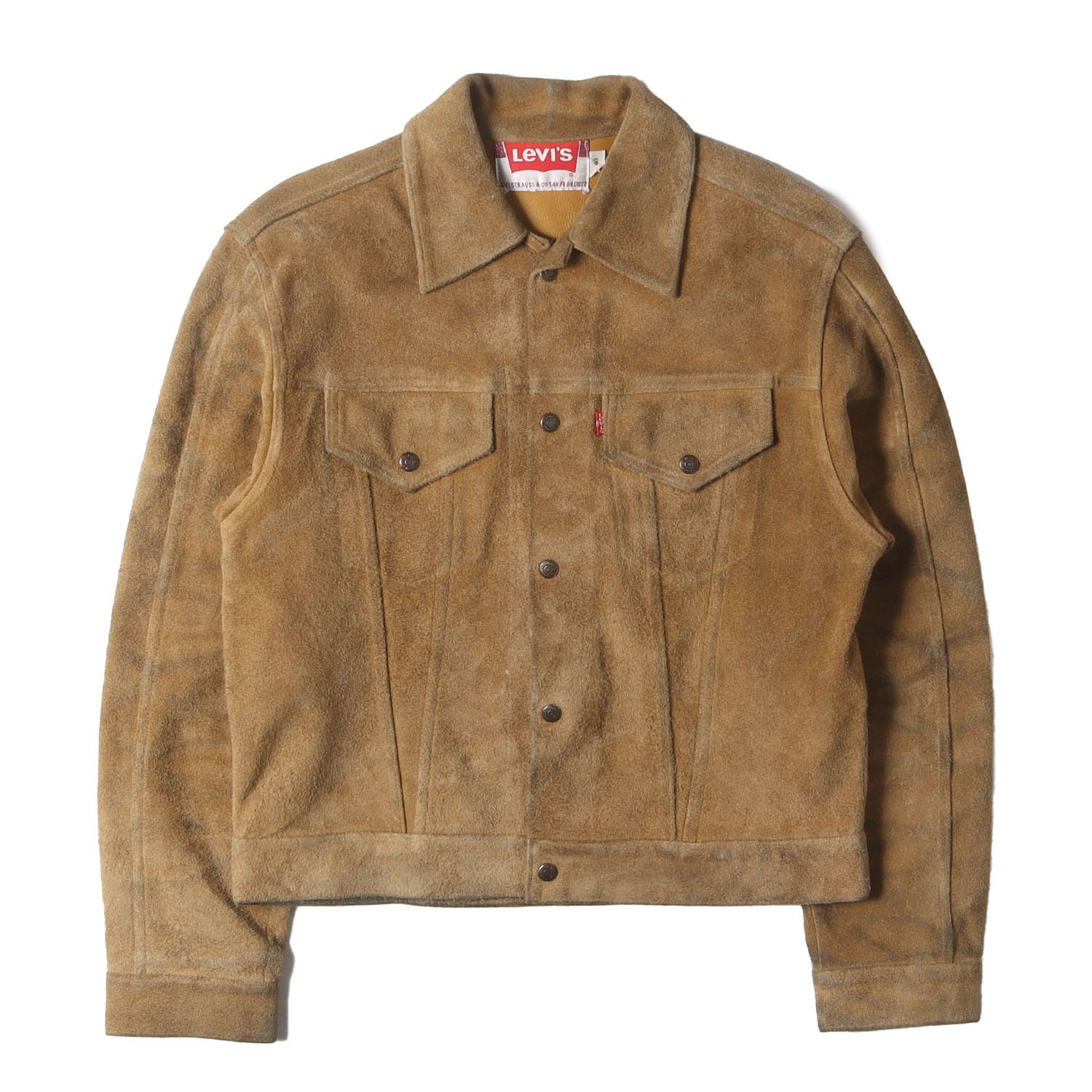 Levis リーバイス ジャケット ライトブラウン サイズ:40 | 雰囲気抜群
