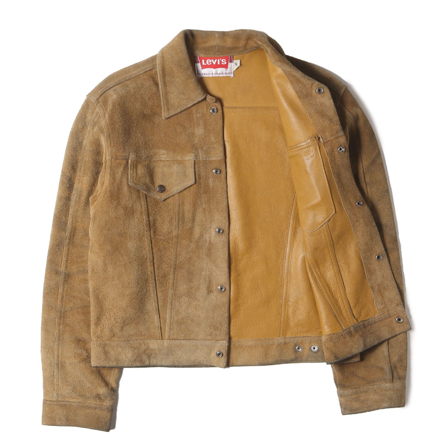 Levis リーバイス ジャケット ライトブラウン サイズ:40 | 雰囲気抜群