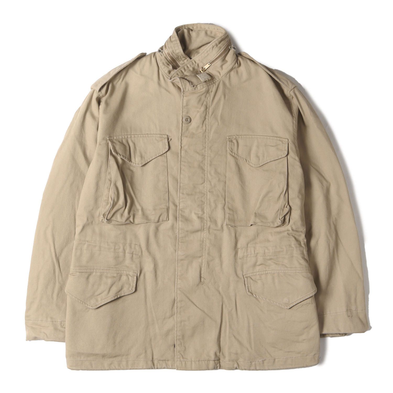 アルファ M65 フィールドジャケット ベージュ S-R ALPHA アルファ ジャケット ベージュ サイズ:MEDIUM-REGULAR(M-R