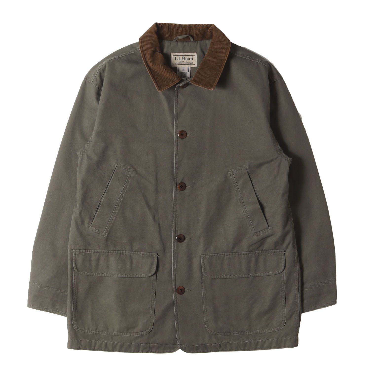 L.L.Bean エルエルビーン ジャケット カーキ サイズ:L-R | 00s 襟