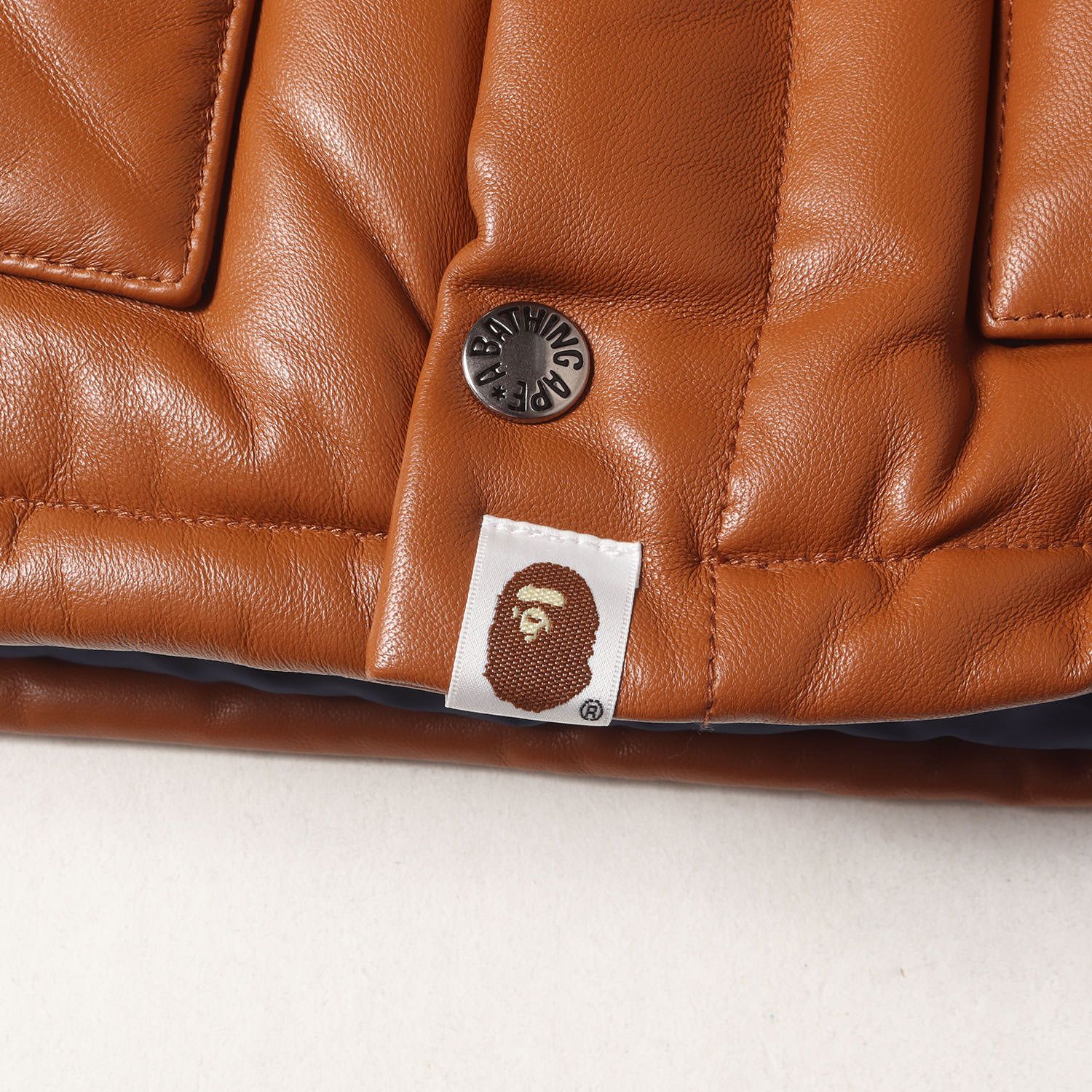 美品】A BATHING APE ア ベイシング エイプ ジャケット ブラウン 