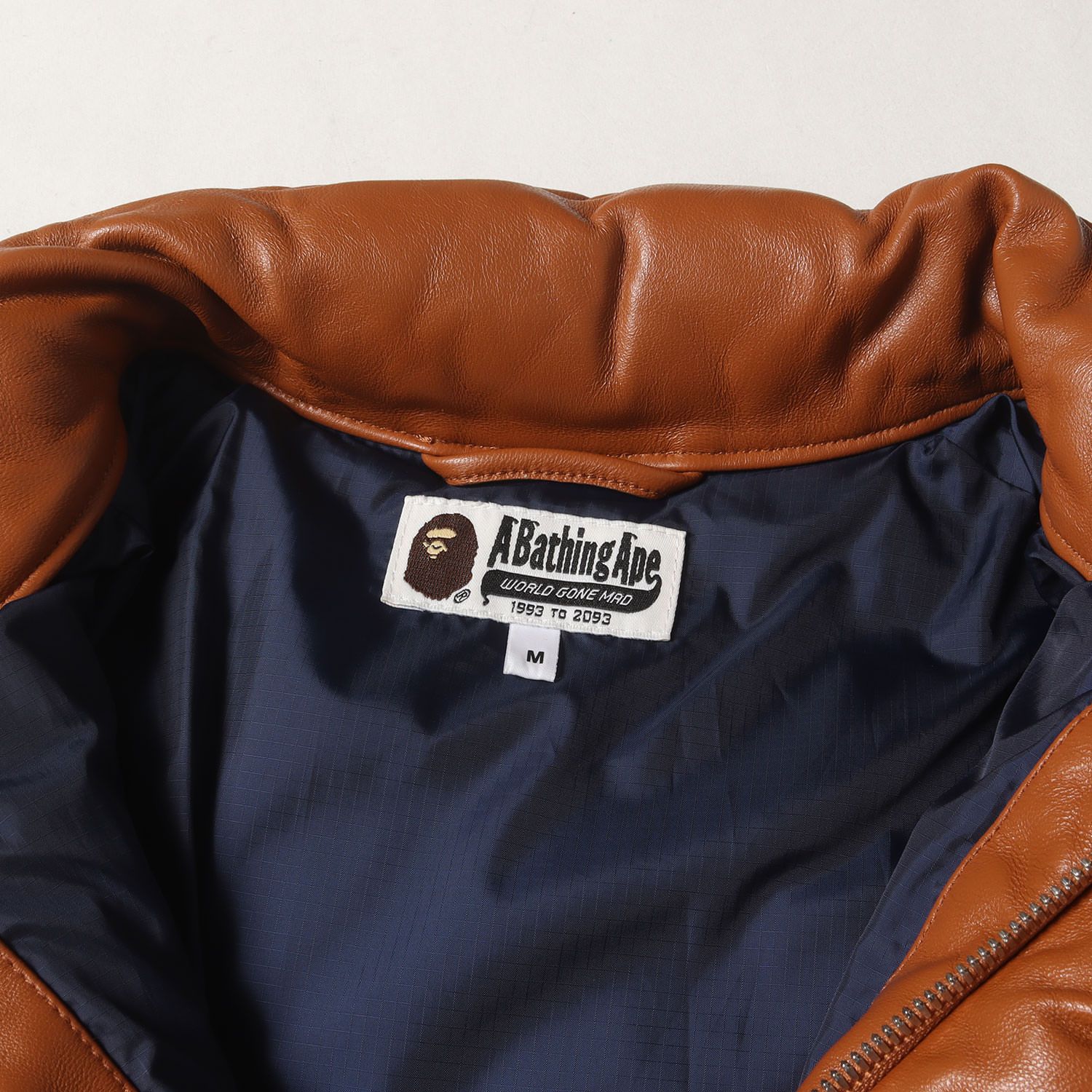 美品】A BATHING APE ア ベイシング エイプ ジャケット ブラウン 