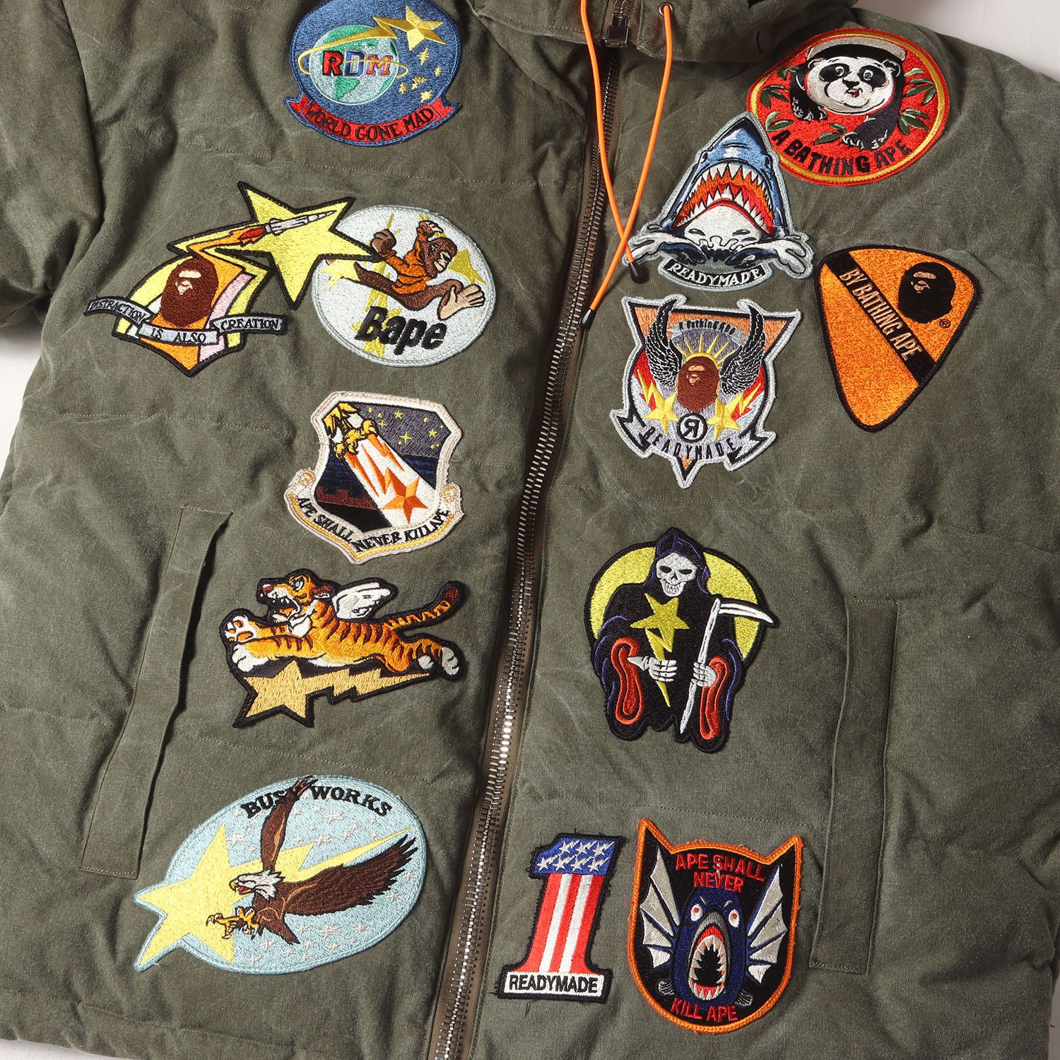 美品】READYMADE レディメイド ジャケット オリーブ 4 | 21AW A 